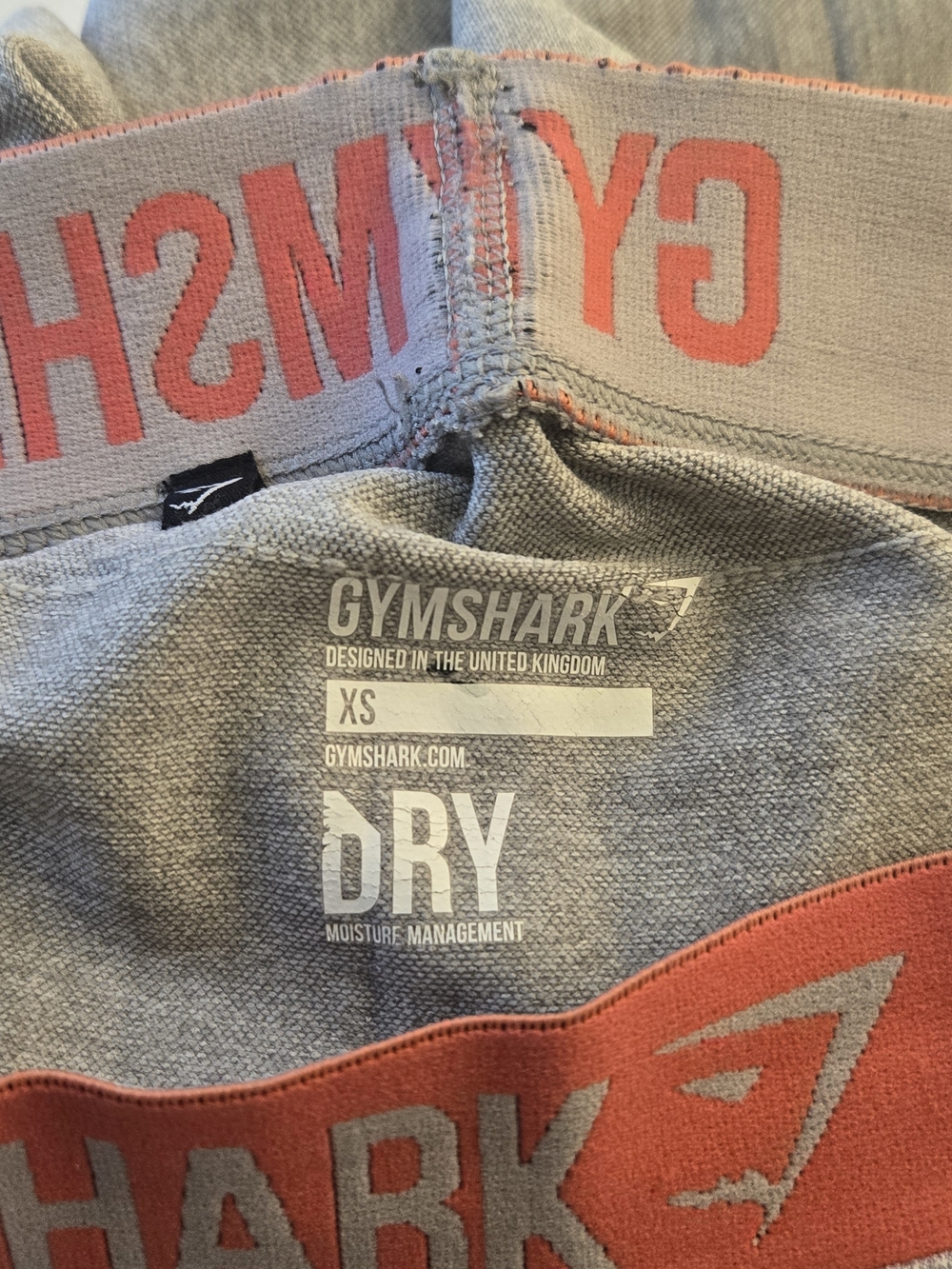 Gymshark Gray Seamless Leggings Size xs Athlesuire, Workout, Activewear - Picture 5 of 6